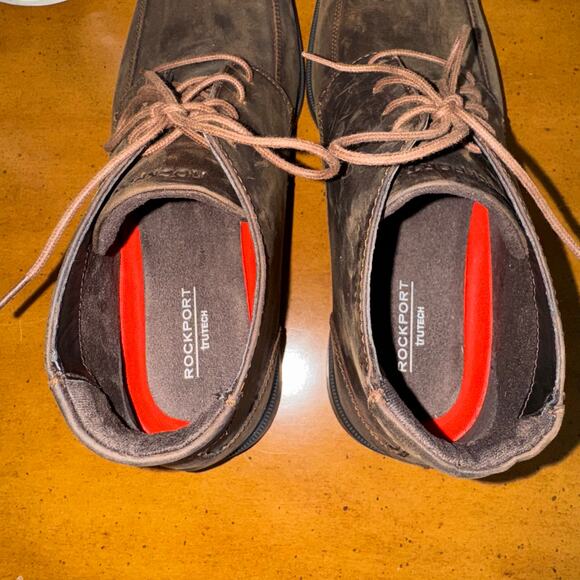 Rockport Taylor Waterproof Chukka Boots Men’s 11.5 New - Picture 4 of 6